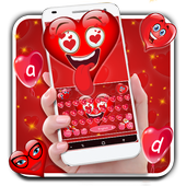 Emoji Heart Keyboard Theme icon