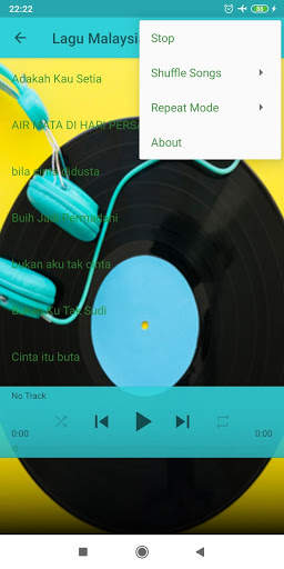 Lagu Malaysia MP3 Offline screenshot 6