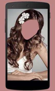 Bridal Hairstyle Photo Montage screenshot 2