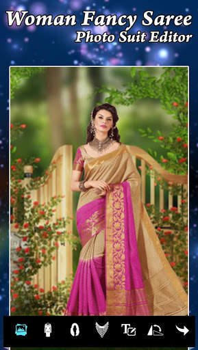 Woman Fancy Saree Photo Suit Editor screenshot 3