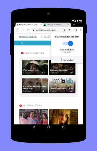 Vider Adblock - Video Browser screenshot 7