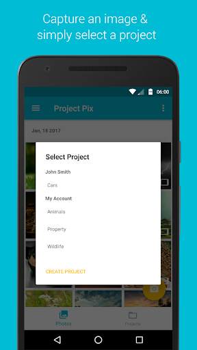 Project Pix Camera Upload screenshot 1