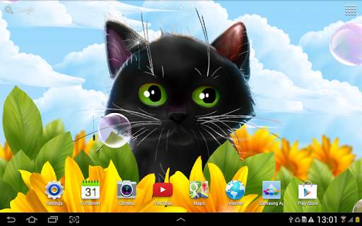 Cute Kitten Live Wallpaper screenshot 11