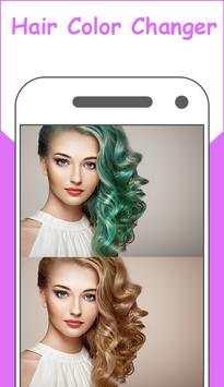 Hair Color Changer Camera Photo screenshot 3