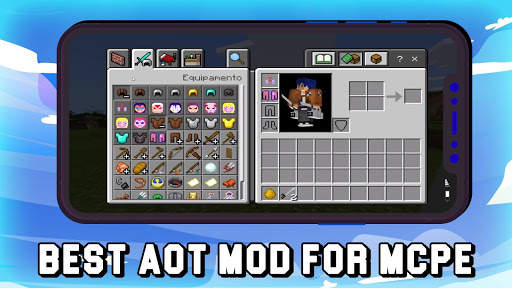 AOT Mod in MCPE   Attack of Titans Skins screenshot 1