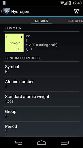 Periodic Table screenshot 4