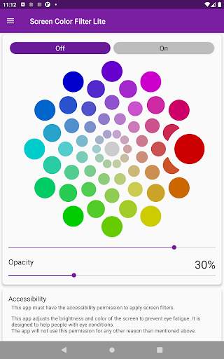 Screen Color Filter Lite screenshot 7