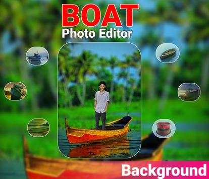 Boat  Photo Editor & Background Changer 2 تصوير الشاشة