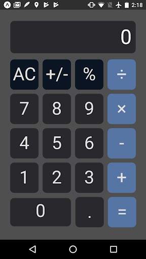 8-Calculator screenshot 1