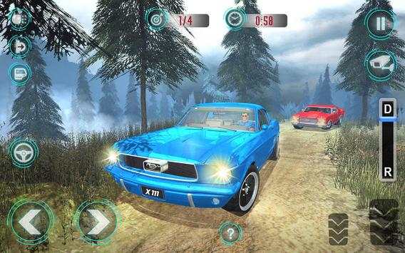 Offroad Real Classic American Muscle Car Sim 2018 screenshot 1