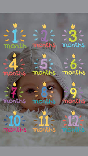Baby Photo Editor : Monthly Milestone Stickers 3 تصوير الشاشة