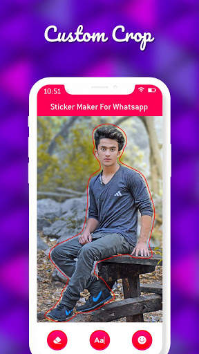 Sticker Maker - Personal Stickers for Whatsapp screenshot 1