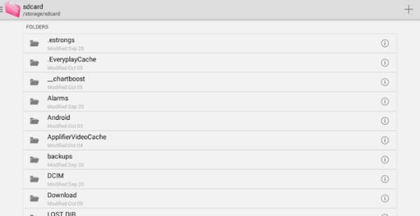 File Manager Lite screenshot 1
