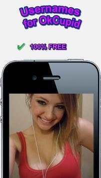 Usernames for OkCupid screenshot 2