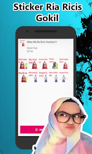 Youtuber Lucu Indonesia 2020 WAStickerApps screenshot 4