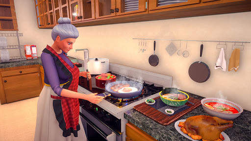 Super Granny Mother Simulator- Happy Family Games screenshot 1