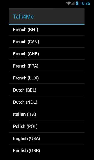 Talk4Me - TTS Voice Mobile screenshot 2