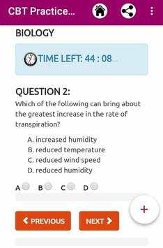 JAMB CBT Practice 2020 (Online) 5 تصوير الشاشة