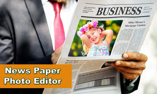 News Paper Photo Frame : Photo Editor screenshot 1