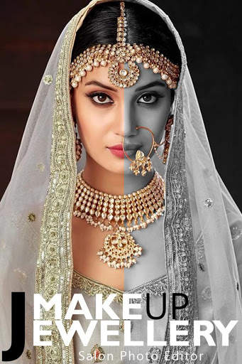 Woman Jewellery Makeup Salon Photo Editor screenshot 1