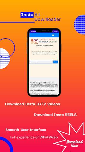 Insta All Downloader: Reels, Photo, Vdo Downloader скриншот 2