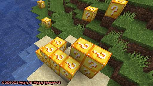 lucky block mod for minecraft screenshot 1