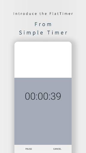 FlatTimer - Tick&Music, Timer, Interval, Stopwatch screenshot 2