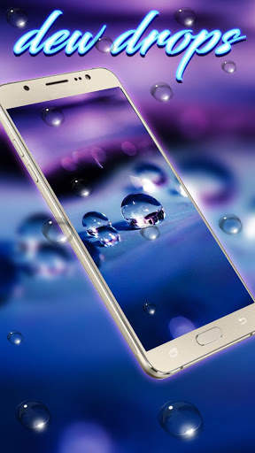 Water Dew Drops Live Wallpaper screenshot 3