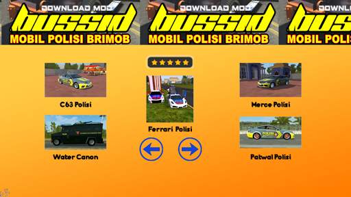 Download Bussid Mod Polisi Brimob screenshot 3