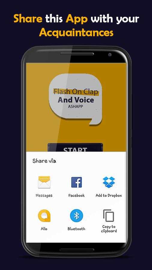 Flash On Clap And Voice screenshot 3