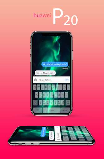 Live Keyboard For Huawei P20 2018 screenshot 3