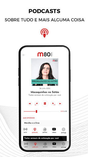 M80 Portugal's Radio screenshot 4