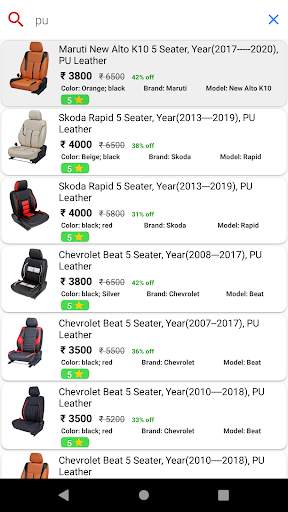 TopAutoCare (Online Car Seat Cover Booking App) screenshot 8