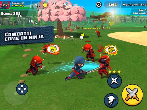 Ninja Golf ™ screenshot 9