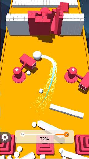 Color Ball Push 3D & Bump Game screenshot 2