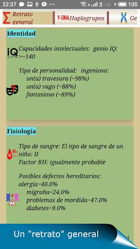 QUIS. Genética familiar. screenshot 7