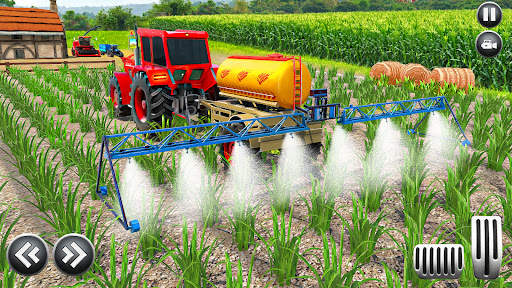 Tractor Farming Driving Games screenshot 3