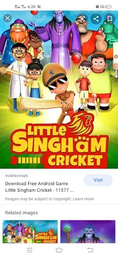 wallpaper little Singham скриншот 2