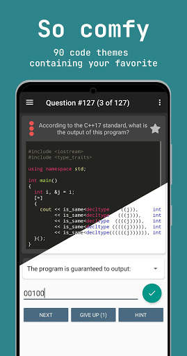 C   Quiz screenshot 4