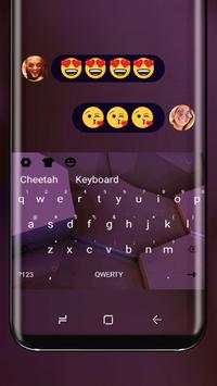 Purple Keyboard for Huawei screenshot 1