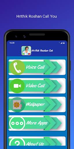 Hrithik Roshan Call You: Fake Video Call screenshot 1