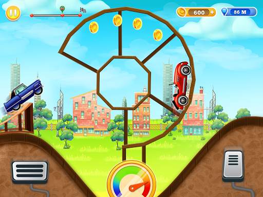 Hill Racing Car Game For Boys screenshot 5