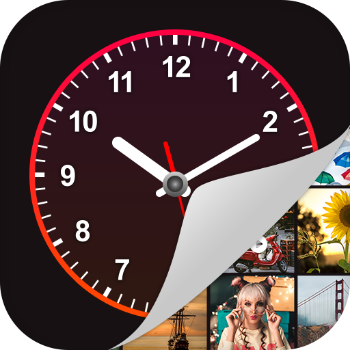 Clock - The Vault : Secret Photo Video Locker icon