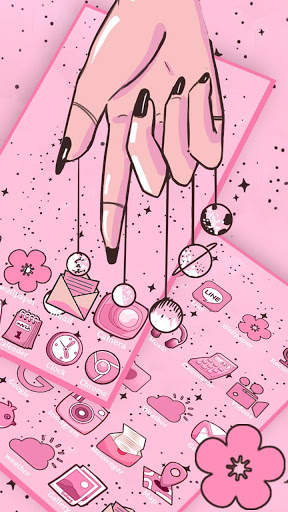 Universe, Hand Themes, Live Wallpaper screenshot 3