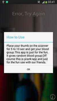 Blood Group Scanner Prank screenshot 4