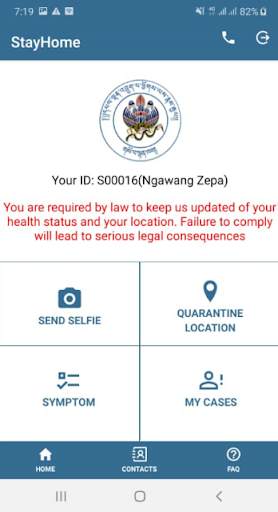 StayHome Bhutan screenshot 3