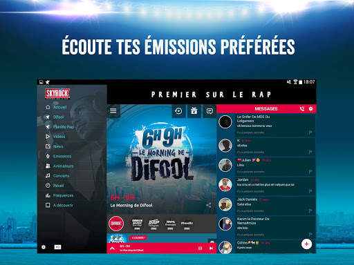 Skyrock Radio screenshot 16