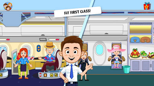 My Town Airport games for kids screenshot 8