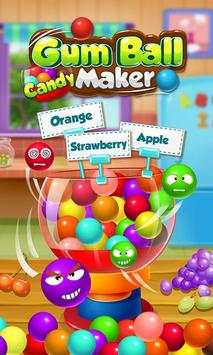 Gum Ball Candy: Kids Food Game screenshot 1