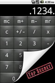 Private Calculator Lite screenshot 2
